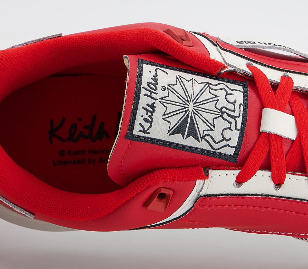 Reebok Club C Legacy Keith Haring Trainers Reebok Club C Legacy Keith Haring Trainers Instinct Red Core Black