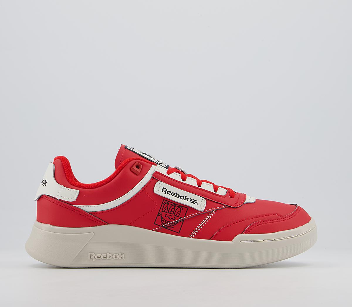 ReebokClub C Legacy Keith Haring Trainers ReebokClub C Legacy Keith Haring TrainersInstinct Red Core Black