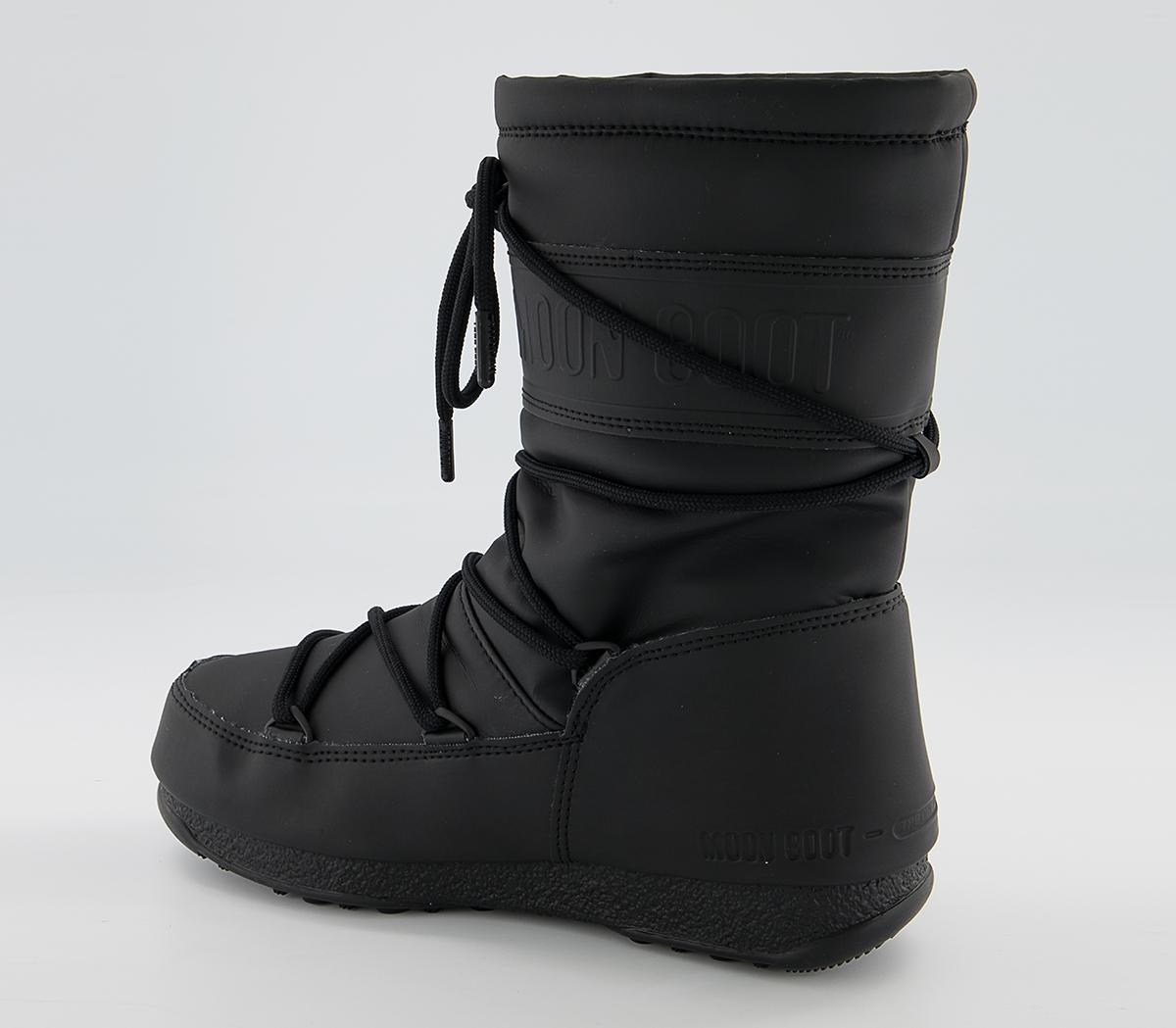 Moon Boot Moon Boots Mid Rubber Moon Boot Moon Boots Mid Rubber Black