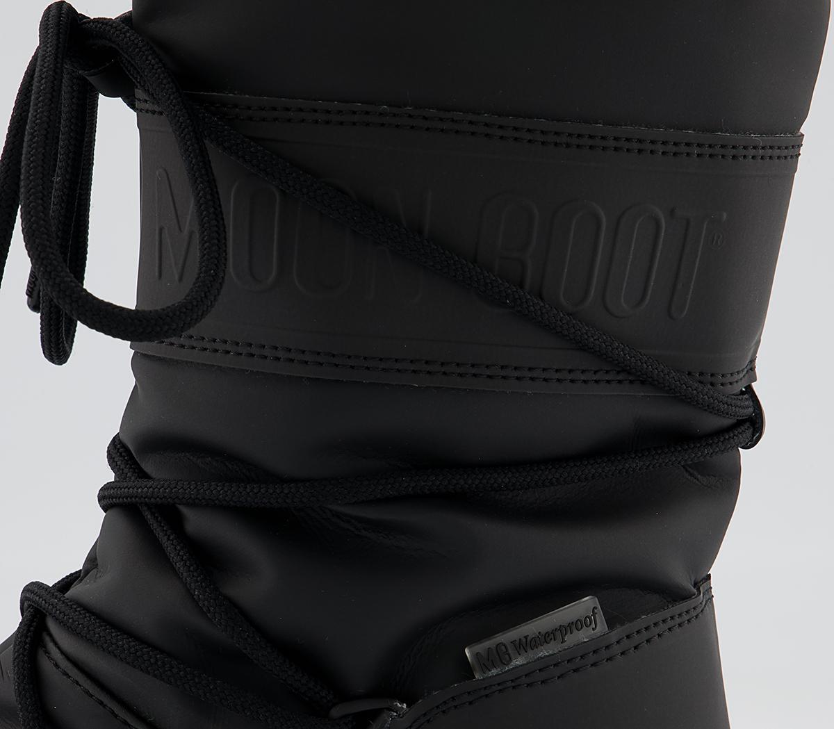 Moon Boot Moon Boots Mid Rubber Moon Boot Moon Boots Mid Rubber Black