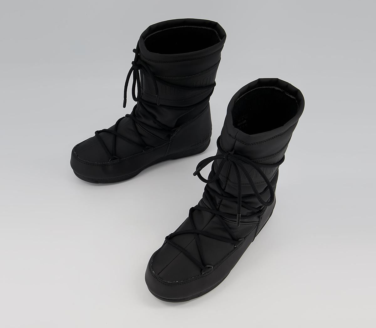 Moon Boot Moon Boots Mid Rubber Moon Boot Moon Boots Mid Rubber Black