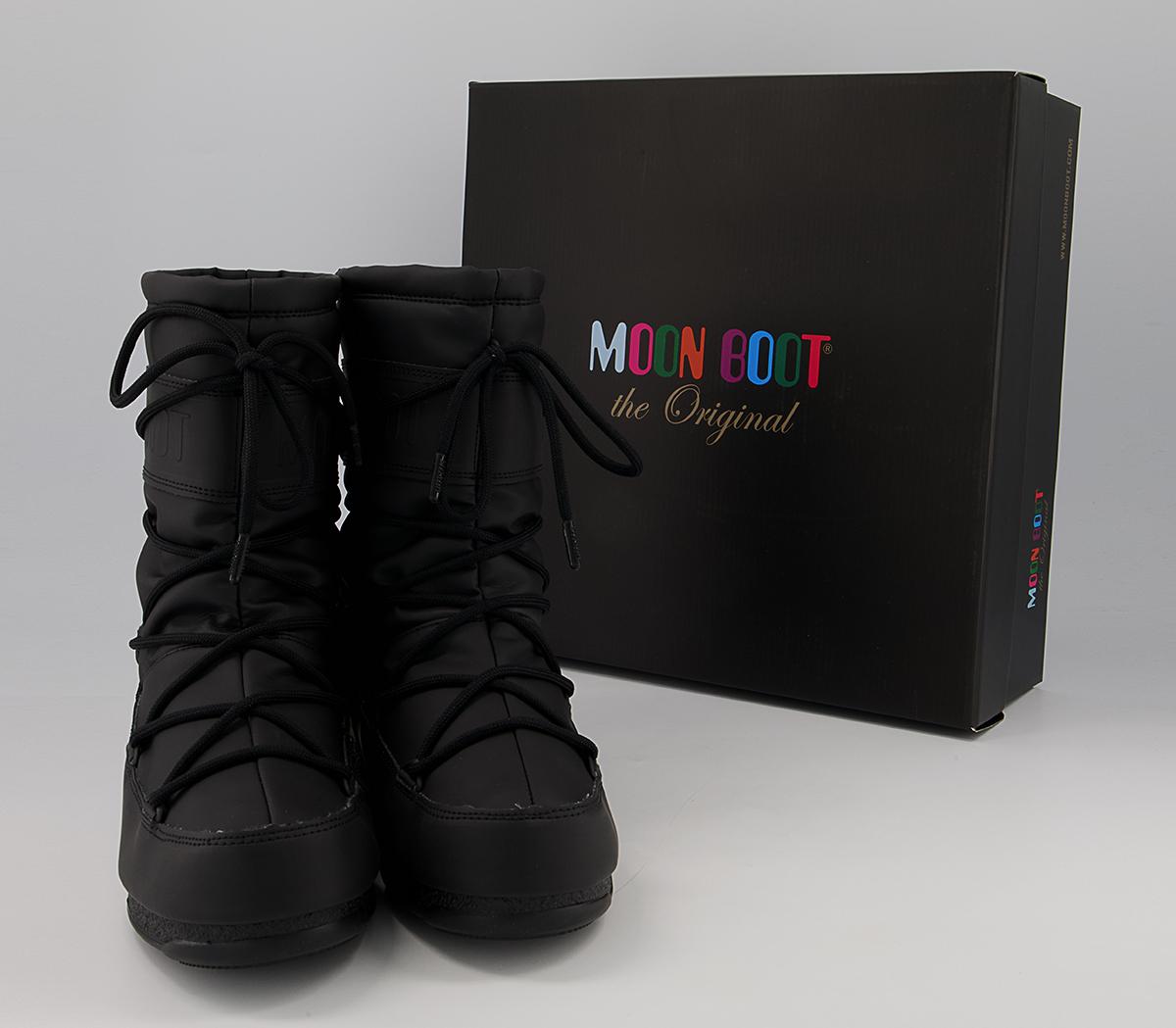 Moon Boot Moon Boots Mid Rubber Moon Boot Moon Boots Mid Rubber Black
