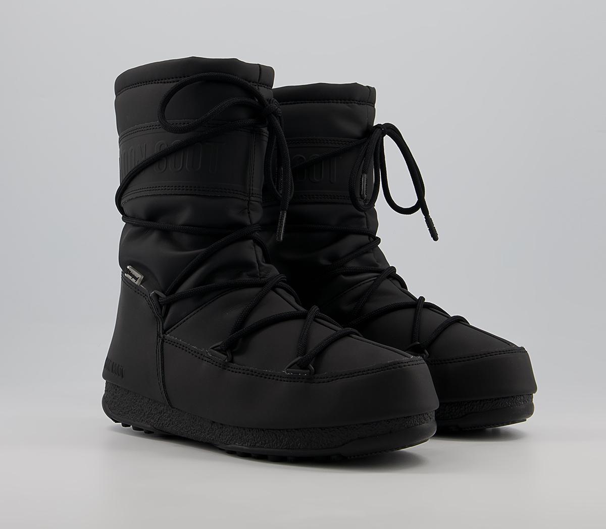 Moon Boot Moon Boots Mid Rubber Moon Boot Moon Boots Mid Rubber Black