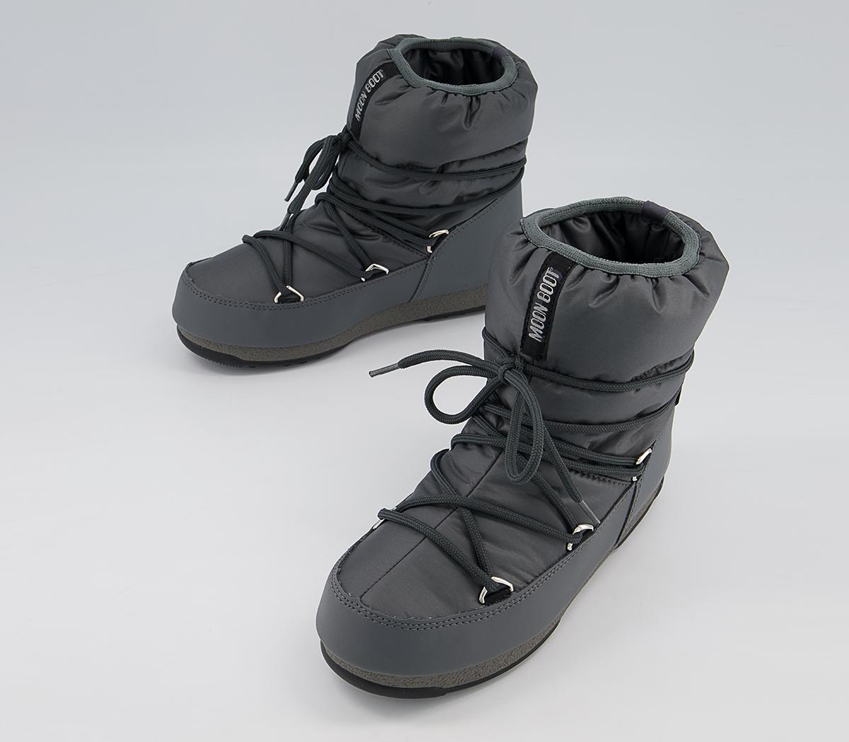 Moon Boot Moon Boots Low Nylon Wp 2 Castlerock - Women's Ankle Boots