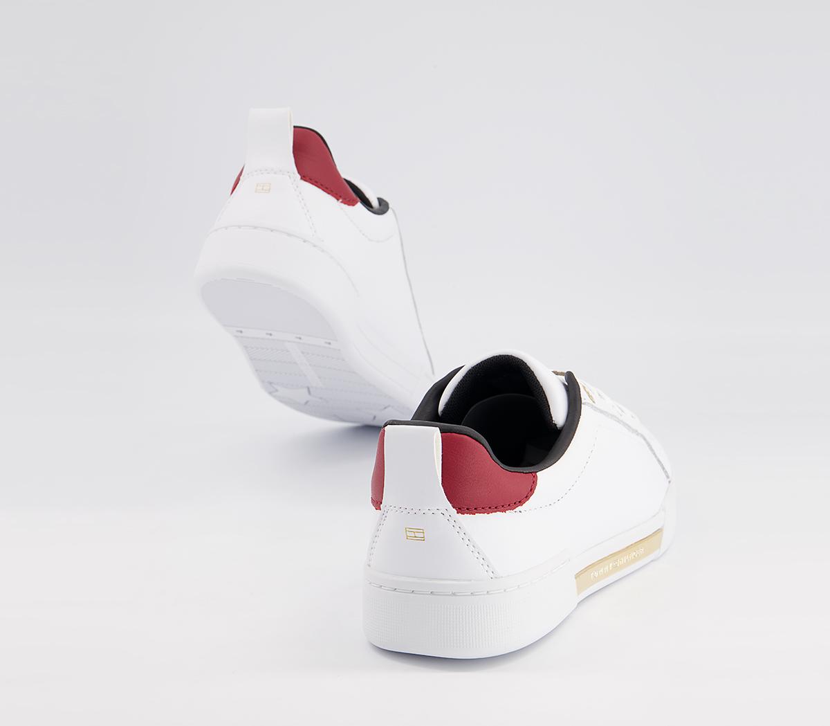 Tommy Hilfiger Hardware Elevated Sneakers Tommy Hilfiger Hardware Elevated Sneakers White Blue Red Gold