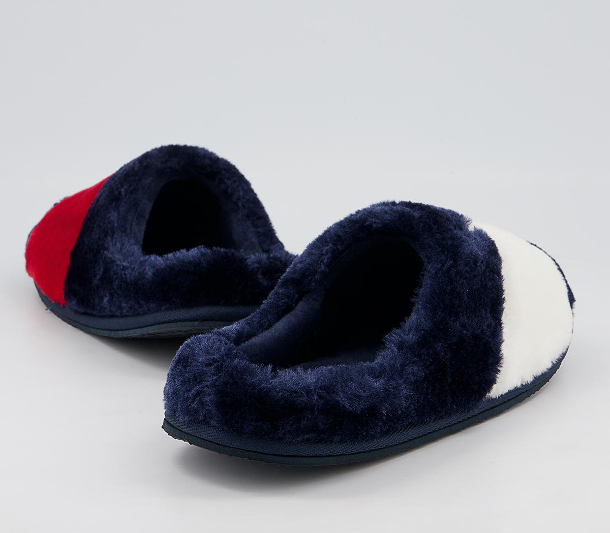 Tommy Hilfiger Essential Tommy Home Slippers Tommy Hilfiger Essential Tommy Home Slippers Blue White Red