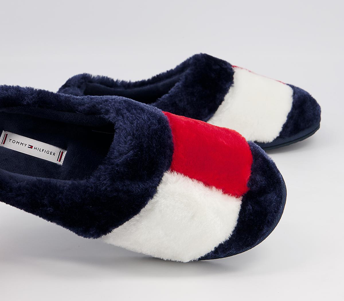 Tommy Hilfiger Essential Tommy Home Slippers Tommy Hilfiger Essential Tommy Home Slippers Blue White Red