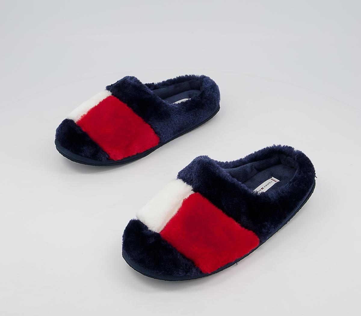 Tommy Hilfiger Essential Tommy Home Slippers Tommy Hilfiger Essential Tommy Home Slippers Blue White Red