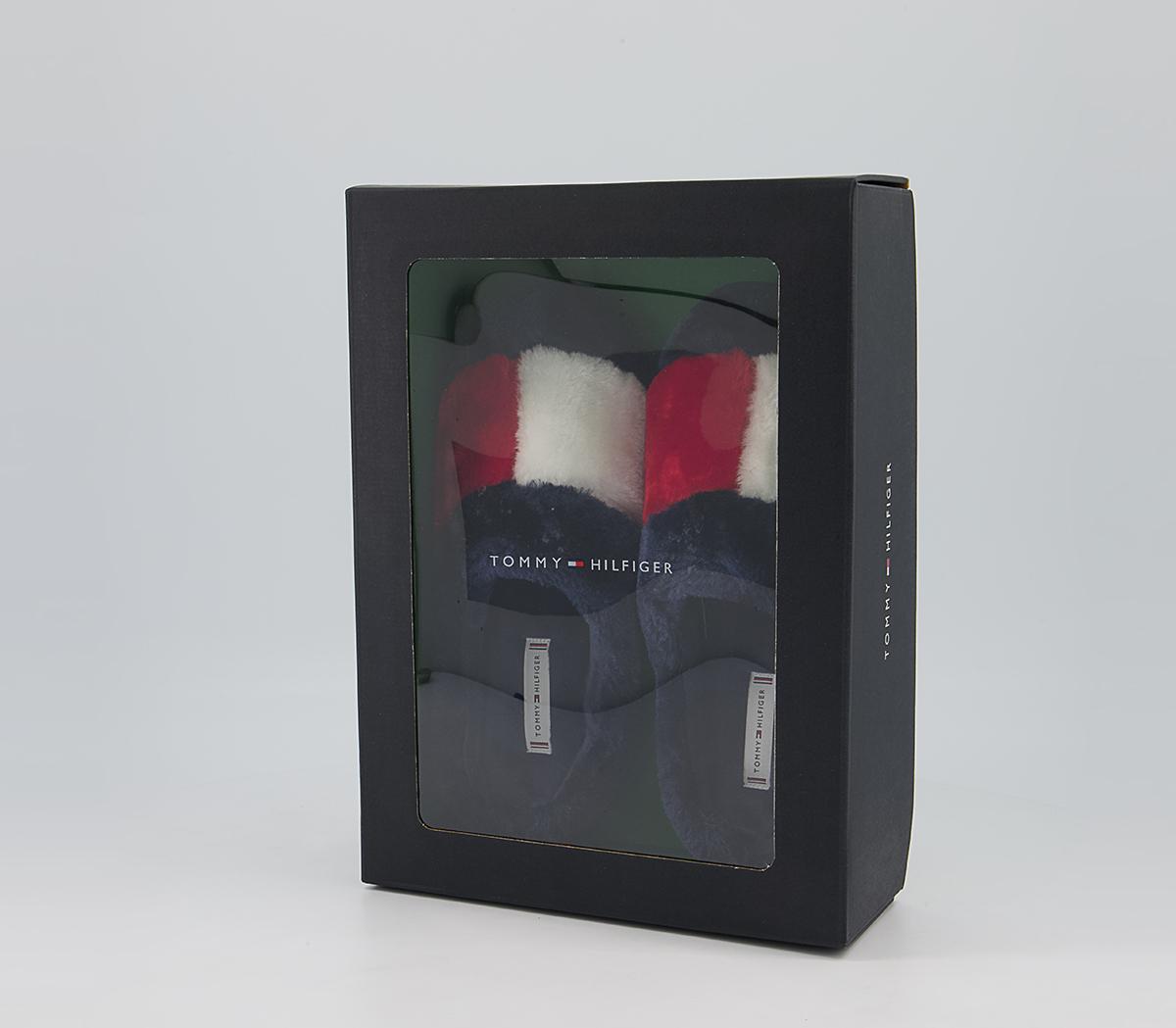 Tommy Hilfiger Essential Tommy Home Slippers Tommy Hilfiger Essential Tommy Home Slippers Blue White Red
