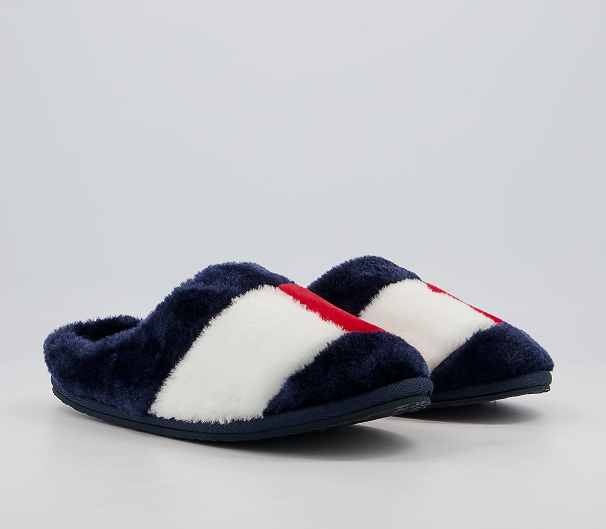 Tommy Hilfiger Essential Tommy Home Slippers Tommy Hilfiger Essential Tommy Home Slippers Blue White Red