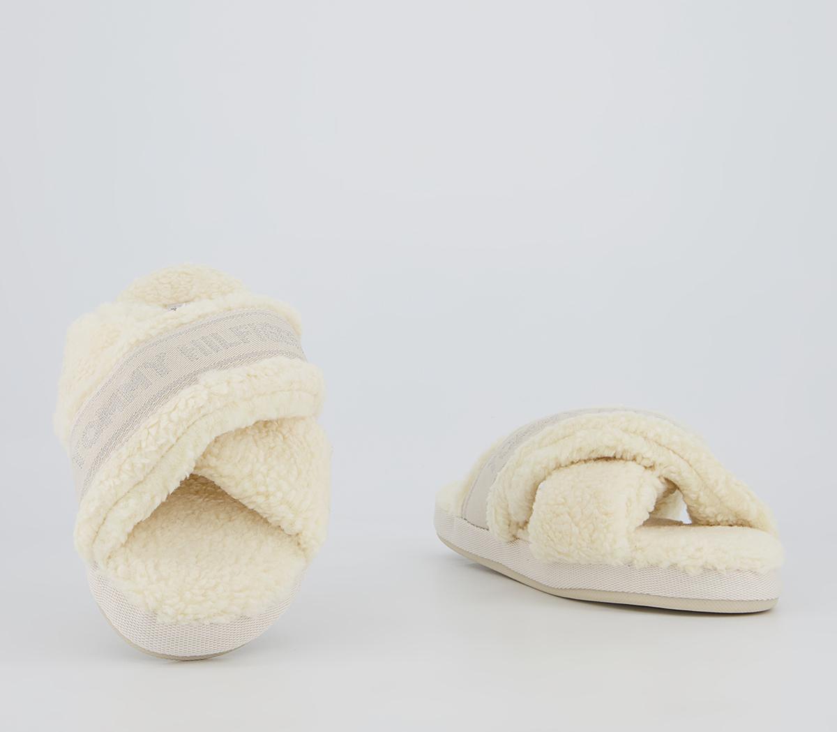 Tommy Hilfiger Tommy Furry Home Slippers Tommy Hilfiger Tommy Furry Home Slippers Shaved Lemon Ice