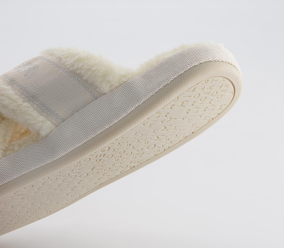 Tommy Hilfiger Tommy Furry Home Slippers Tommy Hilfiger Tommy Furry Home Slippers Shaved Lemon Ice