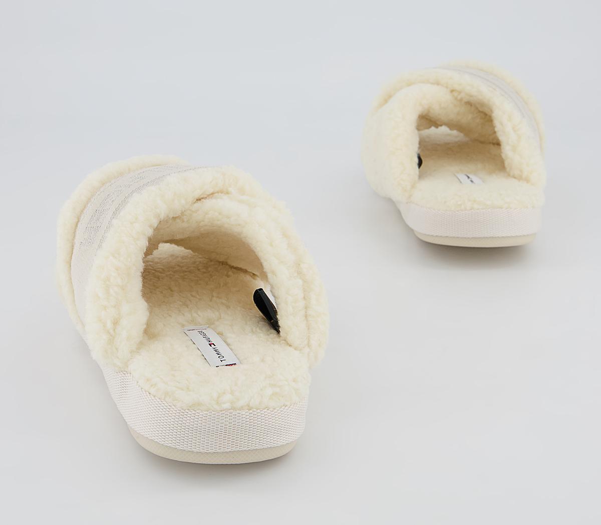 Tommy Hilfiger Tommy Furry Home Slippers Tommy Hilfiger Tommy Furry Home Slippers Shaved Lemon Ice