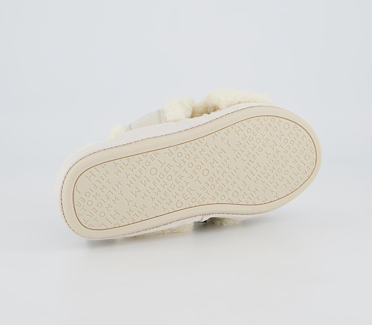 Tommy Hilfiger Tommy Furry Home Slippers Tommy Hilfiger Tommy Furry Home Slippers Shaved Lemon Ice