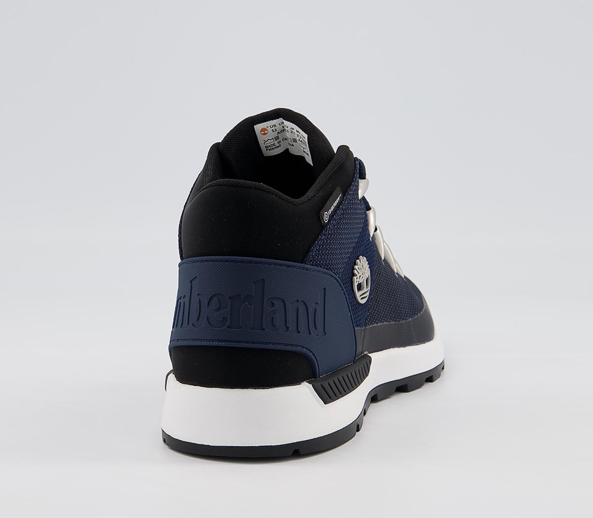 Timberland Sprint Trekker Mid Fab Boots Timberland Sprint Trekker Mid Fab Boots Navy Mesh