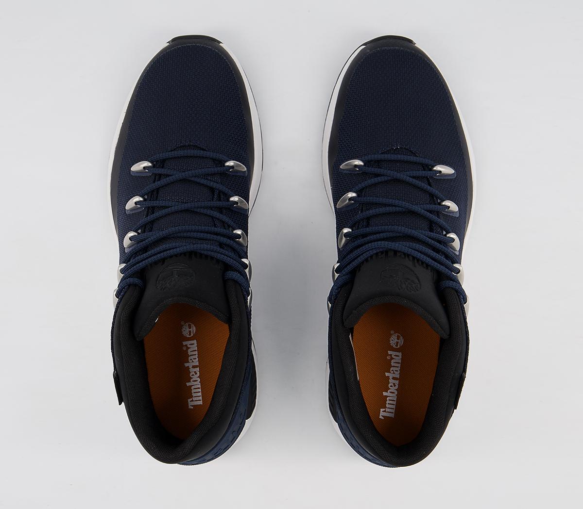 Timberland Sprint Trekker Mid Fab Boots Timberland Sprint Trekker Mid Fab Boots Navy Mesh