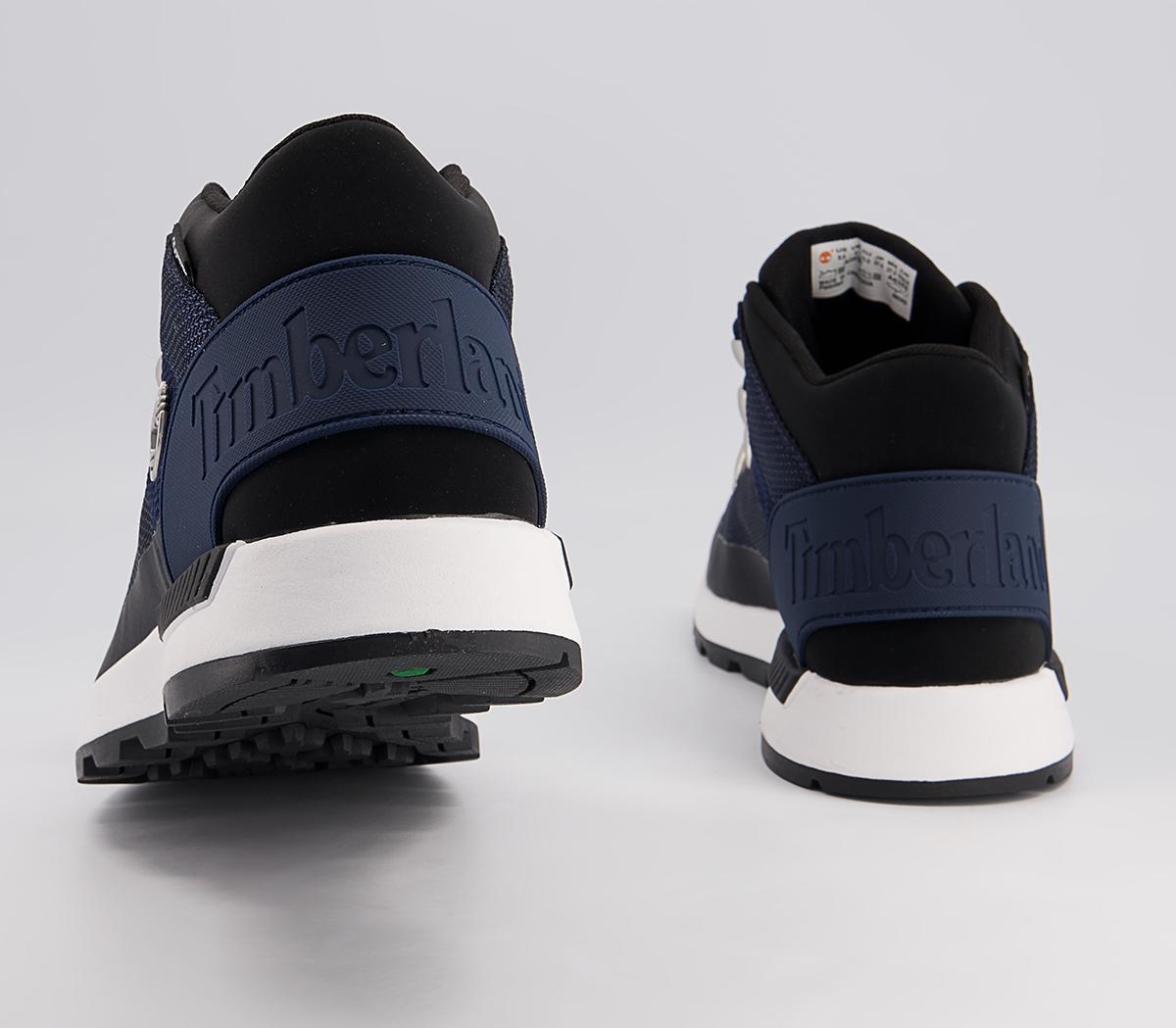 Timberland Sprint Trekker Mid Fab Boots Timberland Sprint Trekker Mid Fab Boots Navy Mesh
