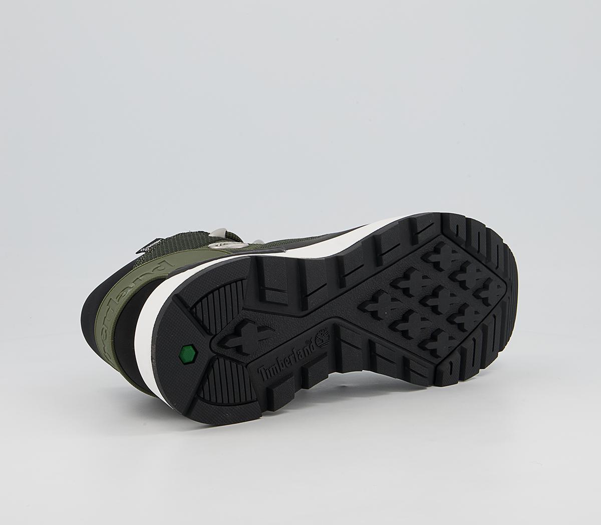 Timberland Sprint Trekker Mid Fab Boots Timberland Sprint Trekker Mid Fab Boots Dark Green Mesh