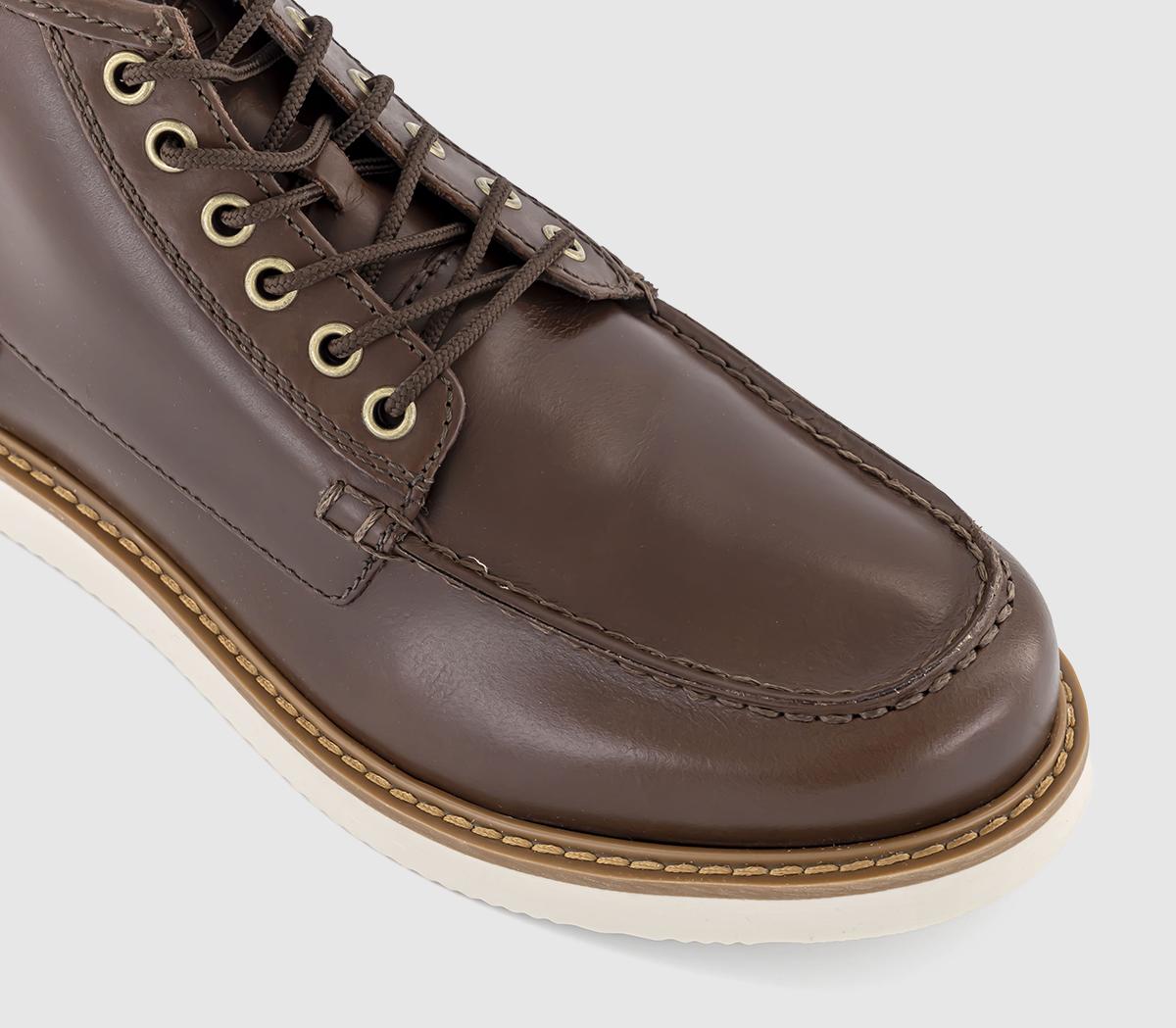 Timberland Newmarket II Boat Chukka Timberland Newmarket II Boat Chukka Dark Brown Full Grain
