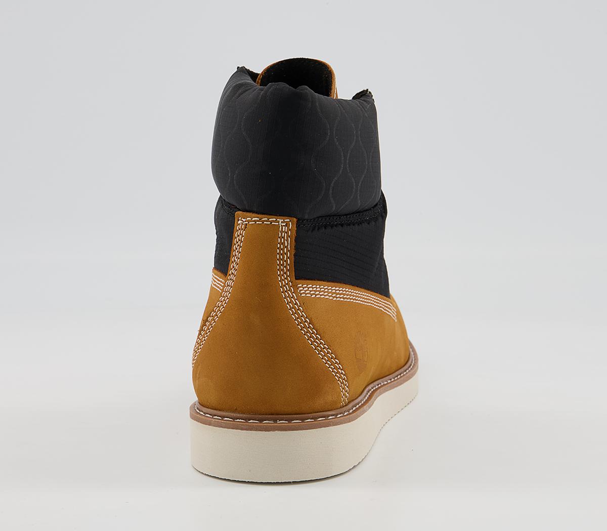 Timberland Newmarket II Quilted Boots Timberland Newmarket II Quilted Boots Wheat Nubuck