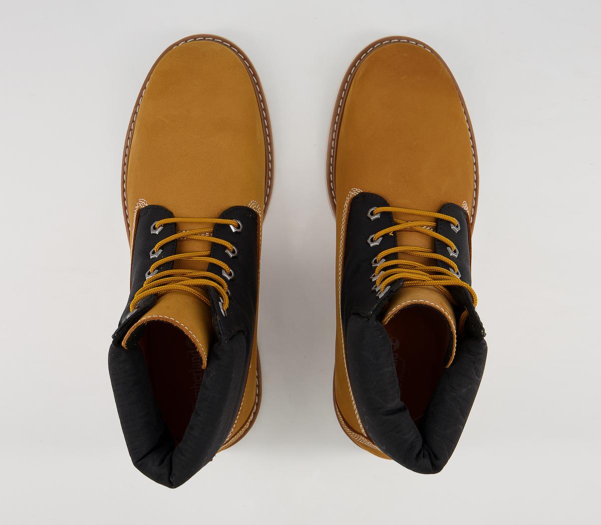 Timberland Newmarket II Quilted Boots Timberland Newmarket II Quilted Boots Wheat Nubuck