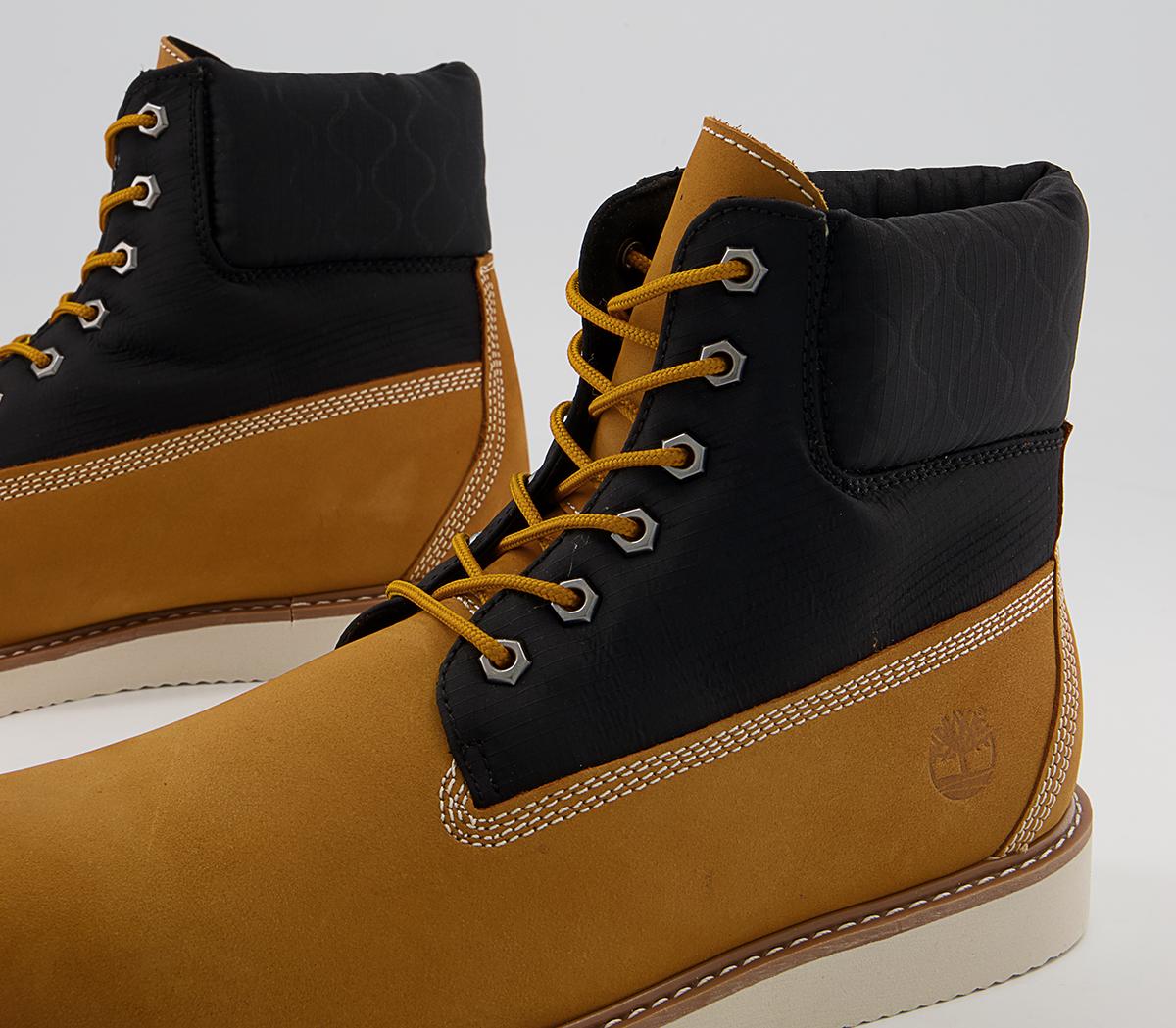 Timberland Newmarket II Quilted Boots Timberland Newmarket II Quilted Boots Wheat Nubuck