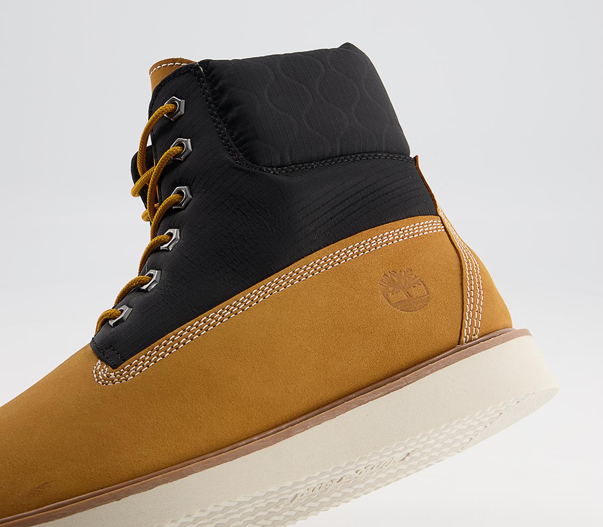 Timberland Newmarket II Quilted Boots Timberland Newmarket II Quilted Boots Wheat Nubuck