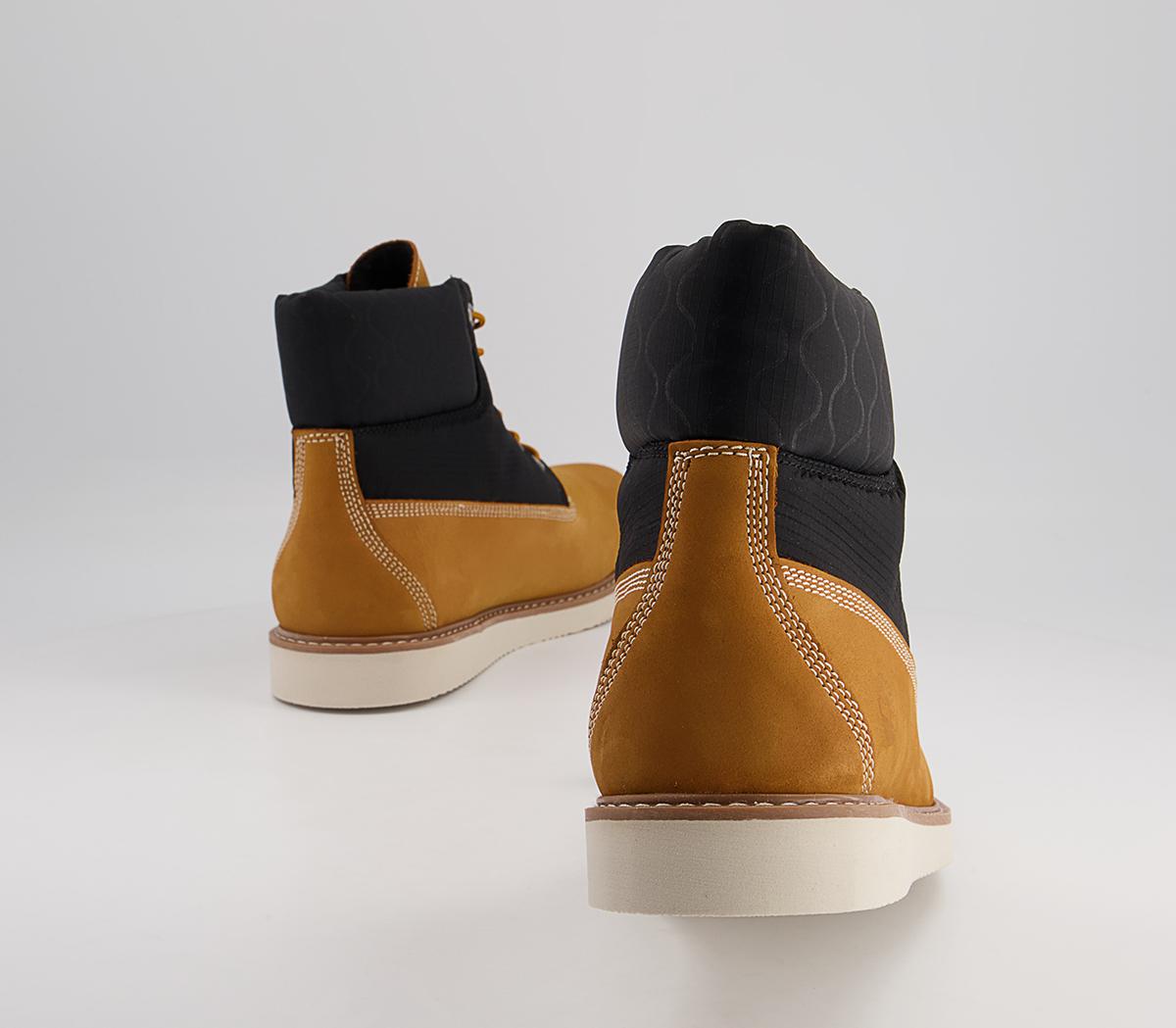 Timberland Newmarket II Quilted Boots Timberland Newmarket II Quilted Boots Wheat Nubuck