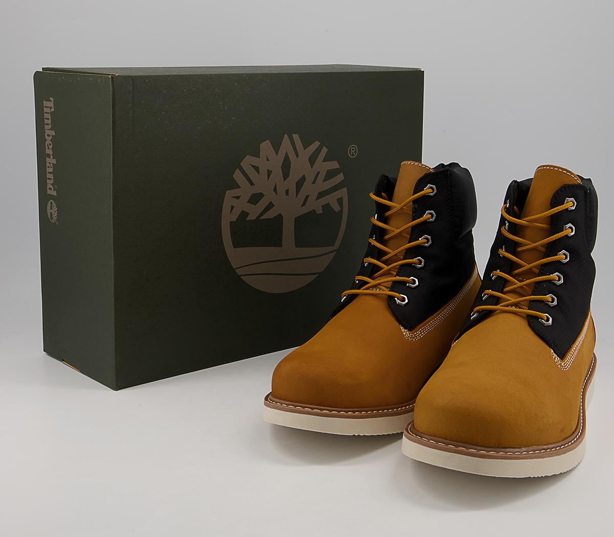 Timberland Newmarket II Quilted Boots Timberland Newmarket II Quilted Boots Wheat Nubuck