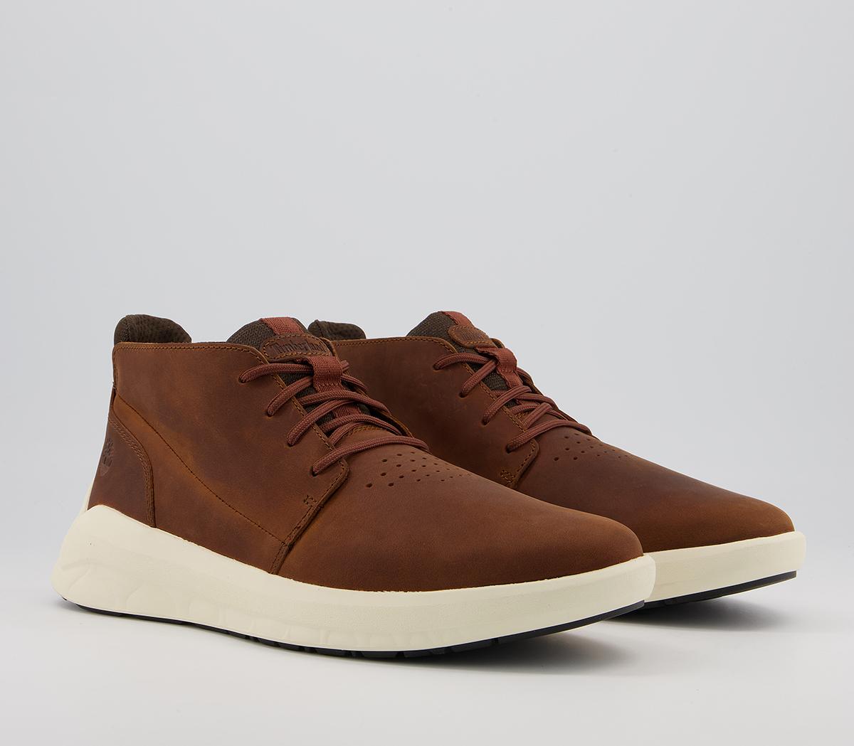 Timberland Bradstreet Ultra Chukka Boots Mid Brown - Men’s Boots