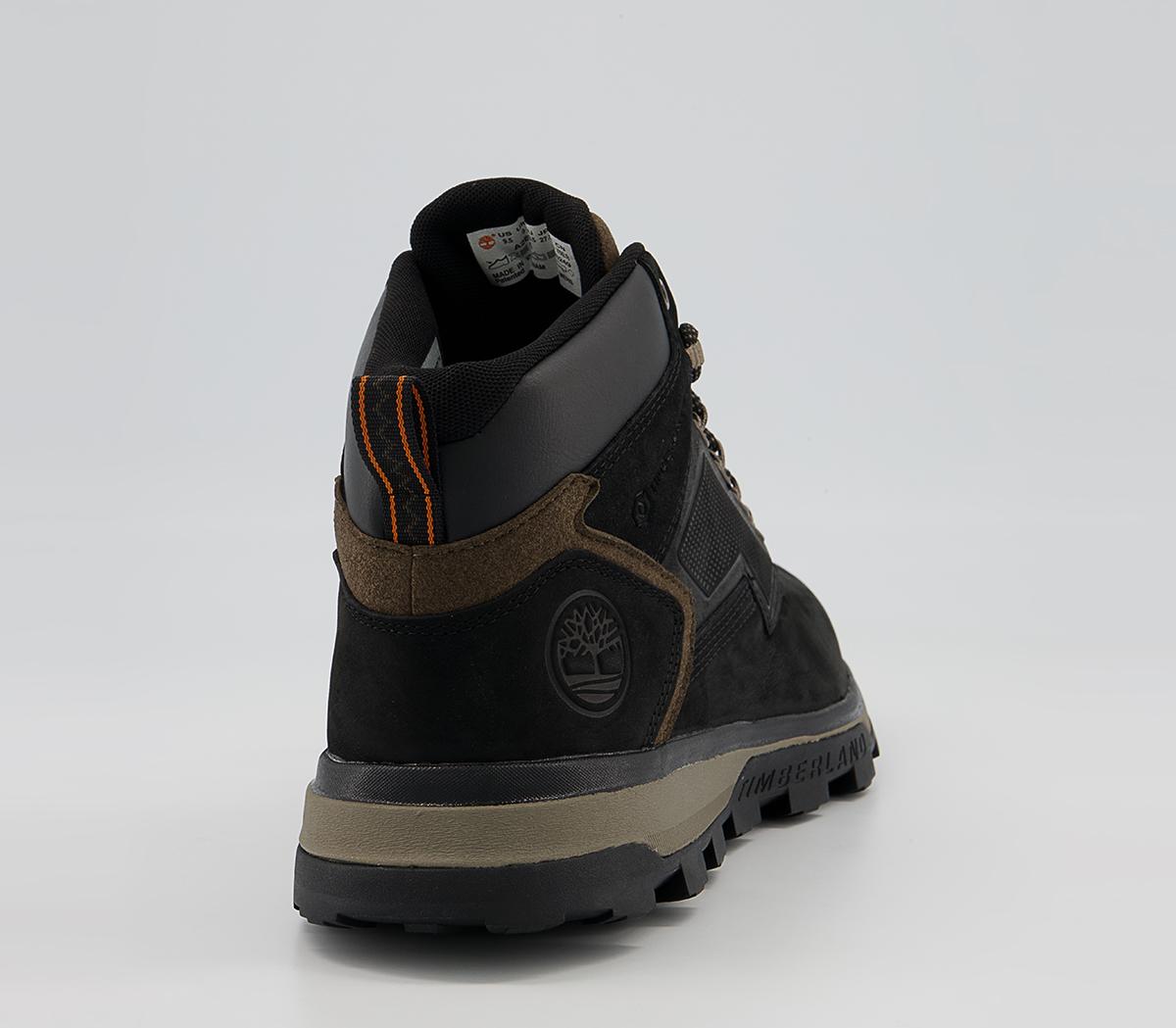 Timberland Treeline Mid Trekker Boots Timberland Treeline Mid Trekker Boots Black Full Grain