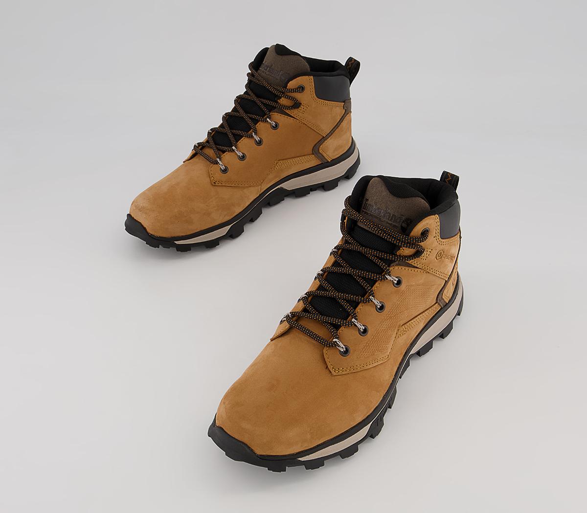 Timberland Treeline Mid Trekker Boots Wheat Nubuck - Men’s Boots