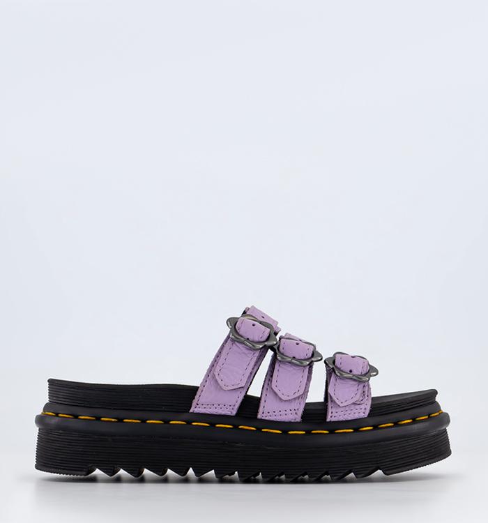 Dr. Martens Blaire Slides Black Hydro - Women's Sandals