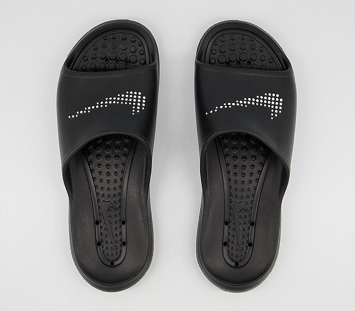 Nike Shower Slides Black White Black Men’s Sandals
