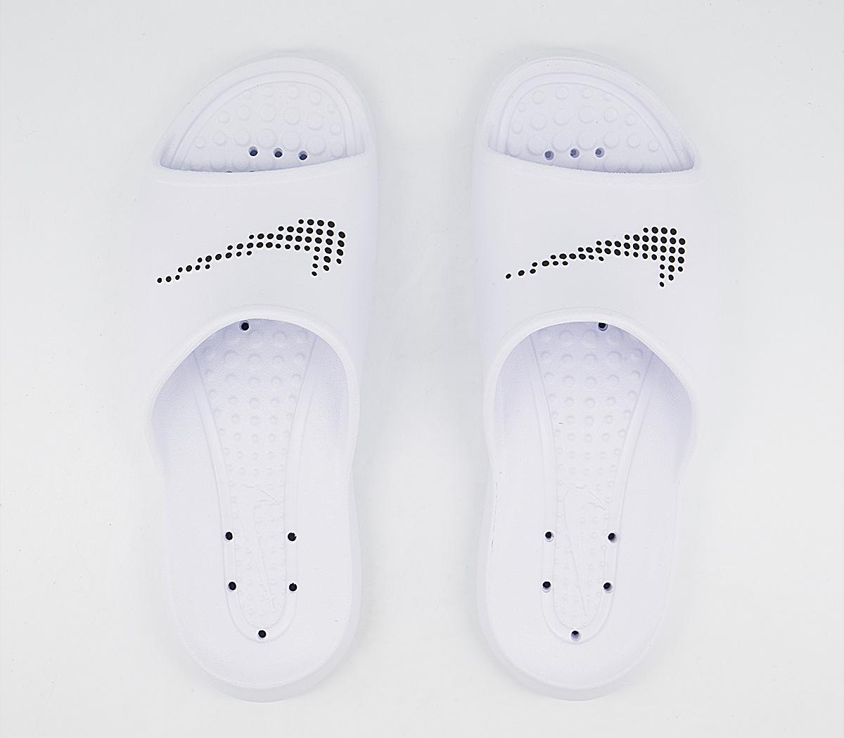 nike shower slides with holes