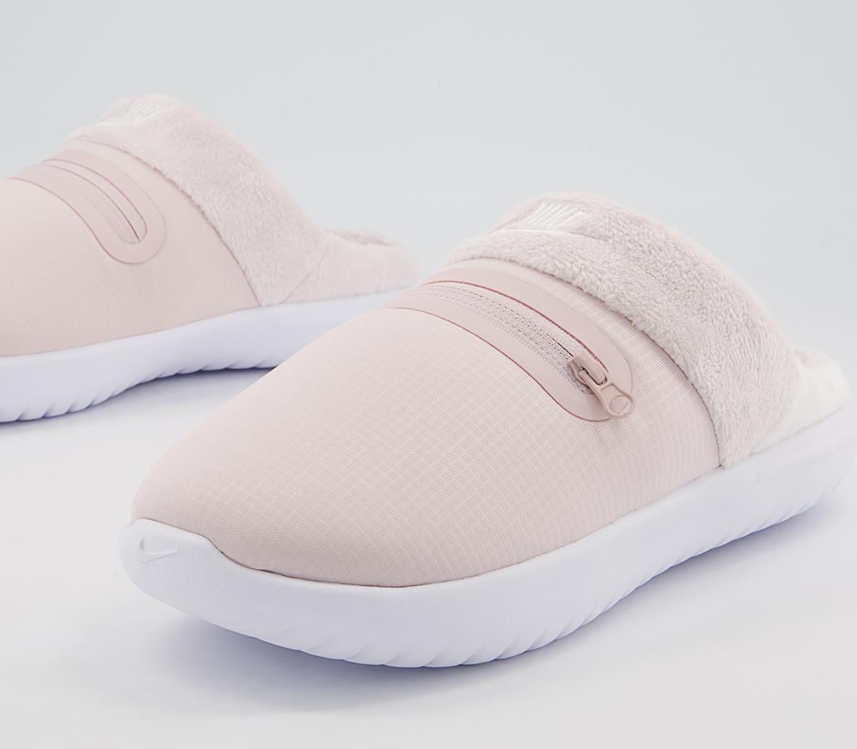 Nike Burrow Slippers Nike Burrow Slippers Barely Rose White White