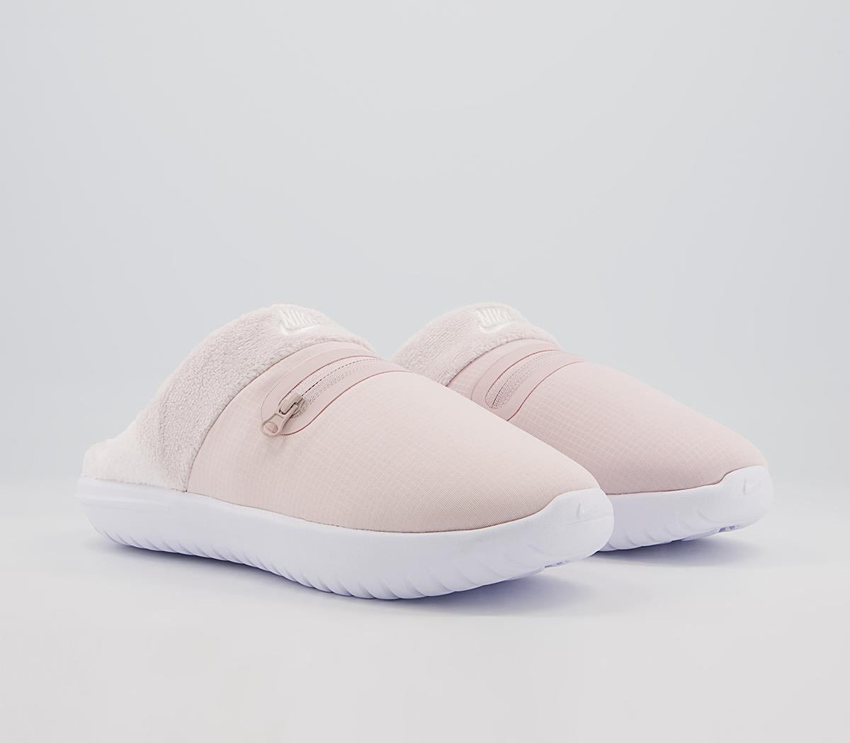 Nike Burrow Slippers Nike Burrow Slippers Barely Rose White White