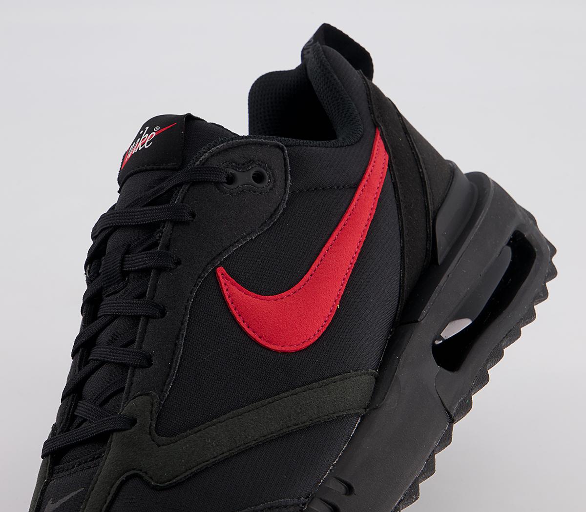Nike Air Max Dawn Trainers M Nike Air Max Dawn Trainers M Black University Red White