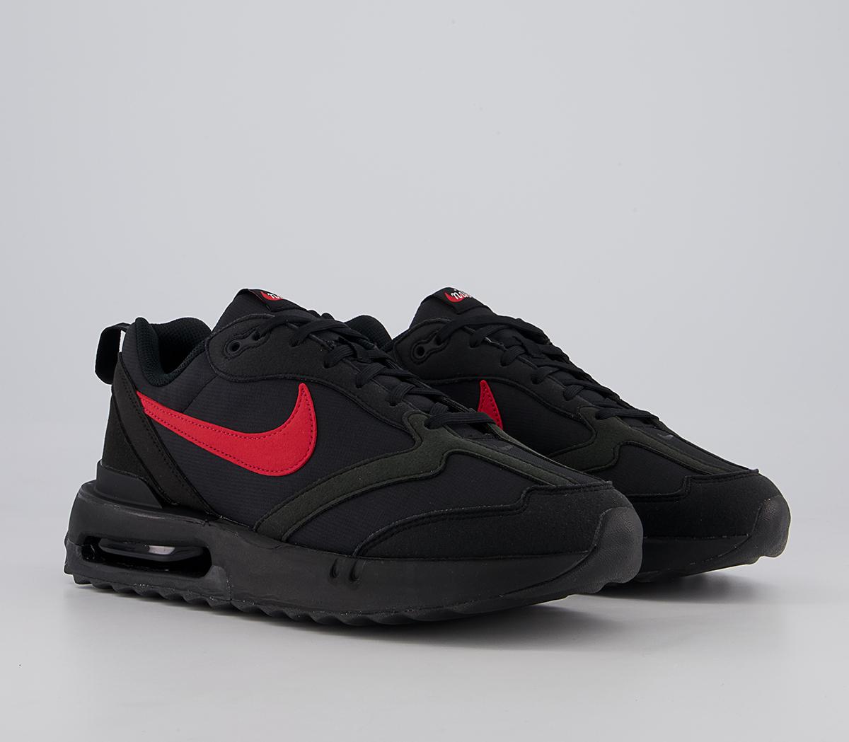 Nike Air Max Dawn Trainers M Nike Air Max Dawn Trainers M Black University Red White