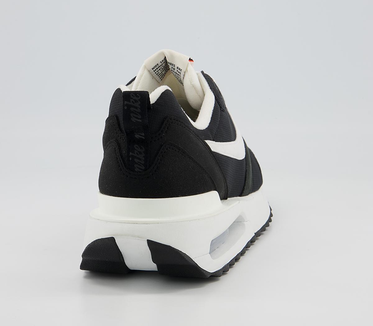 Nike Air Max Dawn Trainers M Nike Air Max Dawn Trainers M Black Summit White Metallic Silver