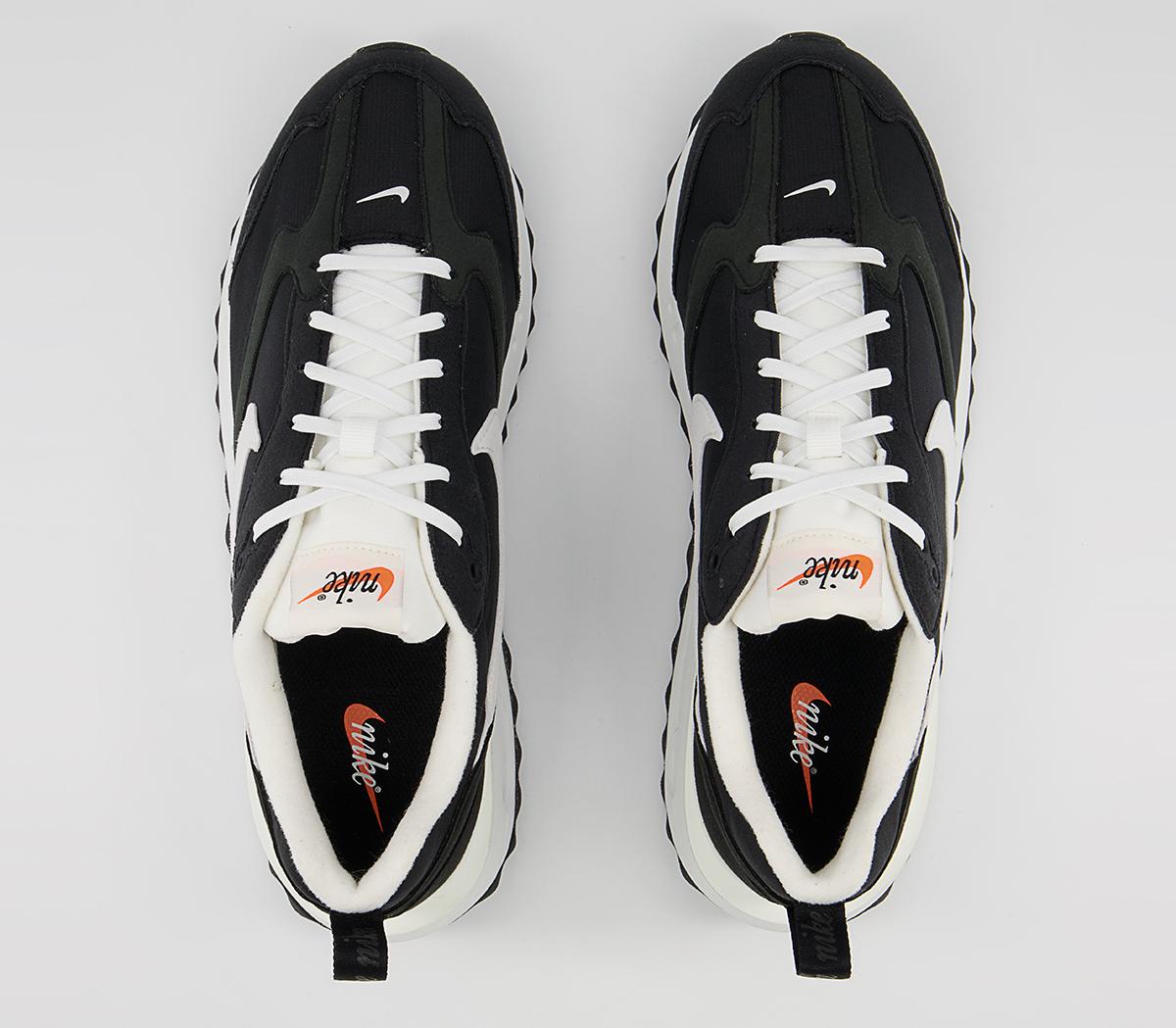 Nike Air Max Dawn Trainers M Nike Air Max Dawn Trainers M Black Summit White Metallic Silver