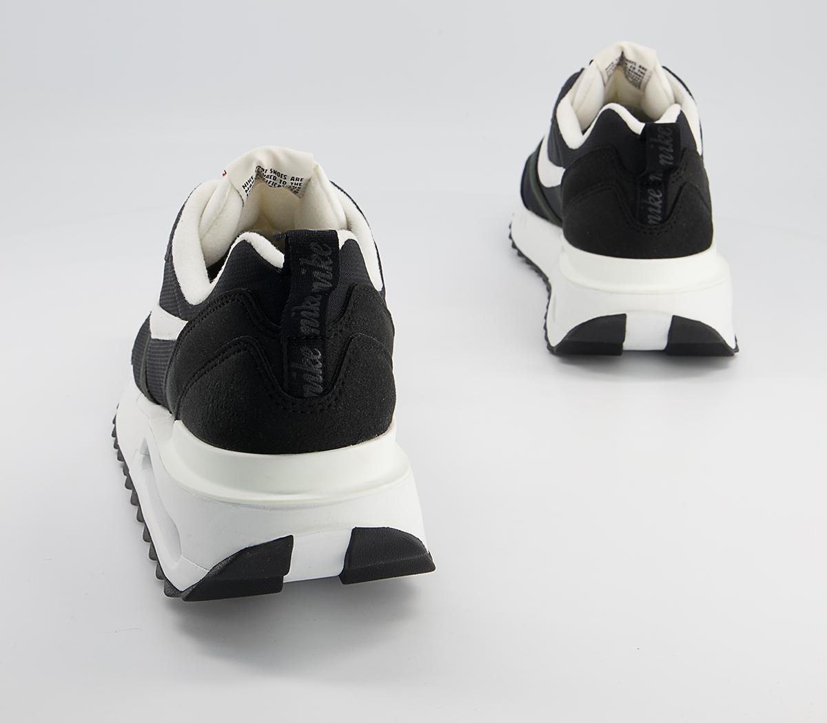 Nike Air Max Dawn Trainers M Nike Air Max Dawn Trainers M Black Summit White Metallic Silver