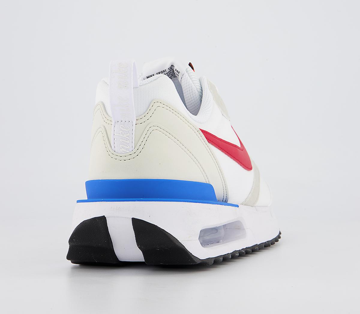 Nike Air Max Dawn Trainers Nike Air Max Dawn Trainers White Red Phonton Blue Black