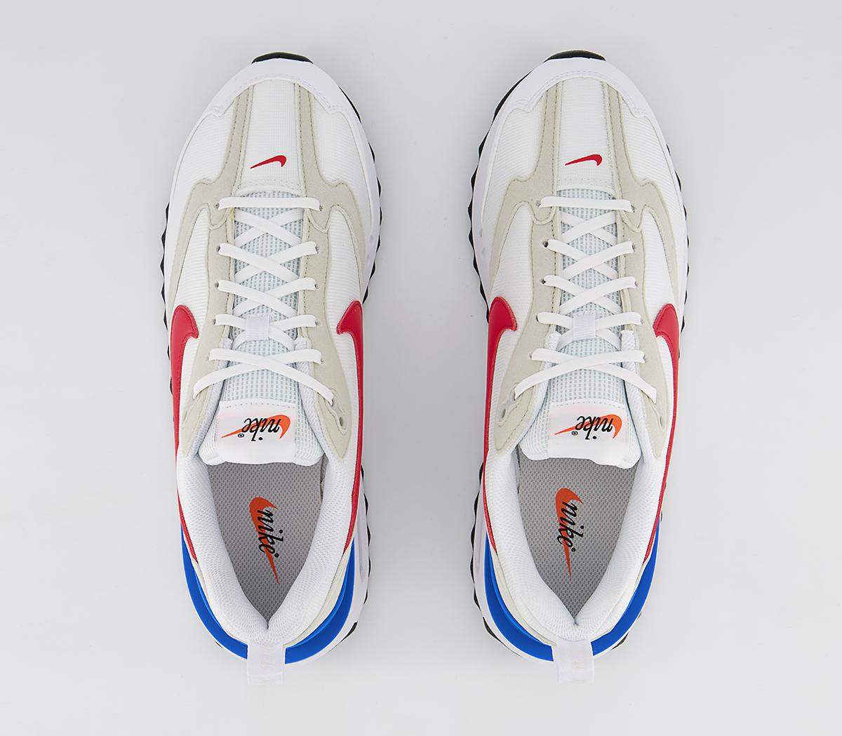 Nike Air Max Dawn Trainers Nike Air Max Dawn Trainers White Red Phonton Blue Black