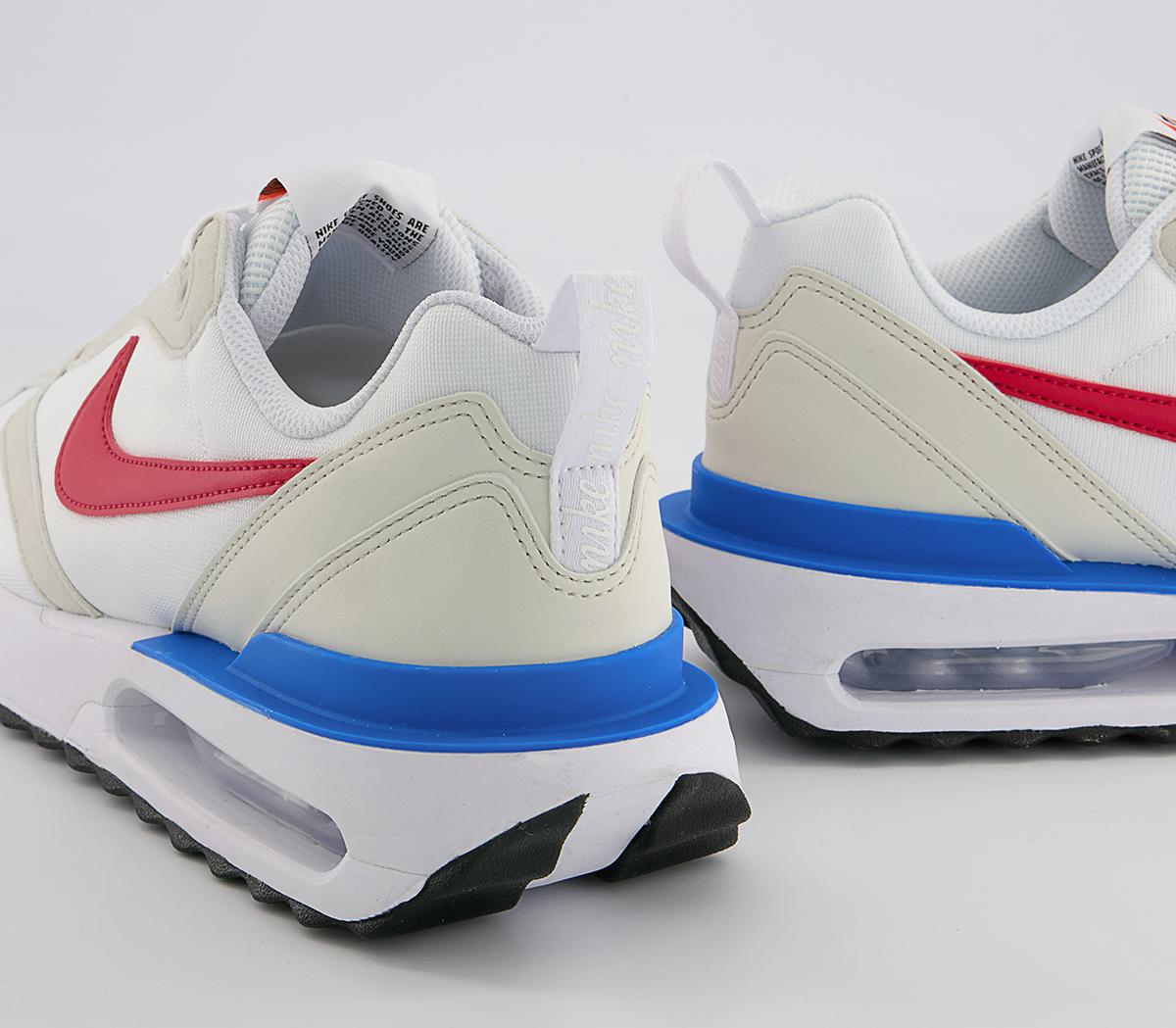 Nike Air Max Dawn Trainers Nike Air Max Dawn Trainers White Red Phonton Blue Black