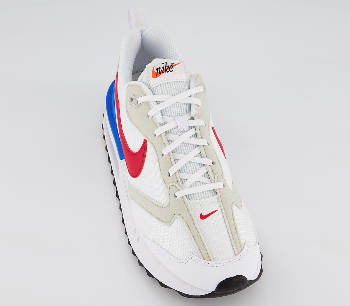 Nike Air Max Dawn Trainers Nike Air Max Dawn Trainers White Red Phonton Blue Black