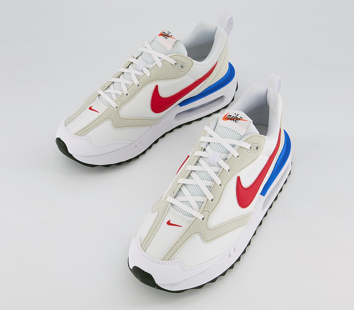 Nike Air Max Dawn Trainers Nike Air Max Dawn Trainers White Red Phonton Blue Black