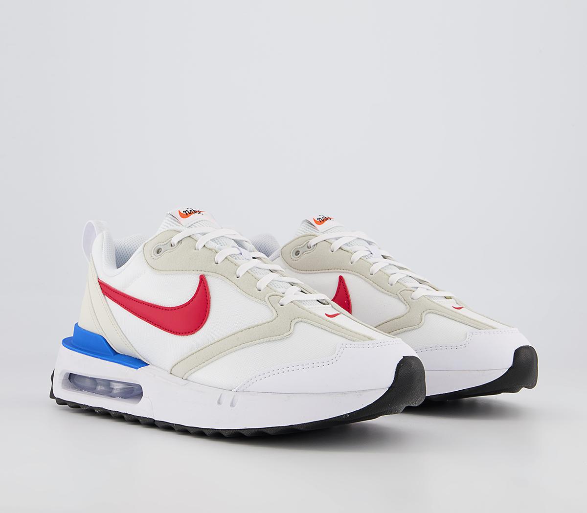 Nike Air Max Dawn Trainers Nike Air Max Dawn Trainers White Red Phonton Blue Black