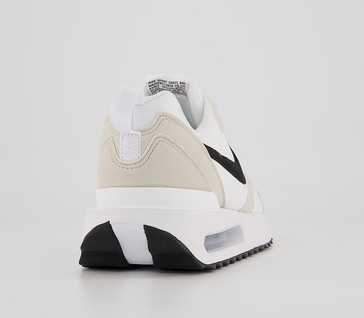 Nike Air Max Dawn Trainers Nike Air Max Dawn Trainers White Black Light Bone