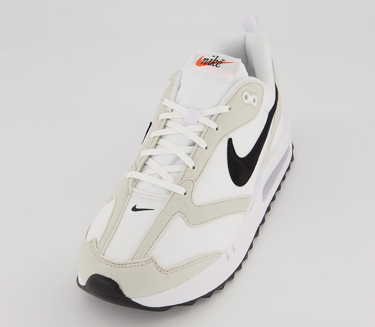 Nike Air Max Dawn Trainers Nike Air Max Dawn Trainers White Black Light Bone